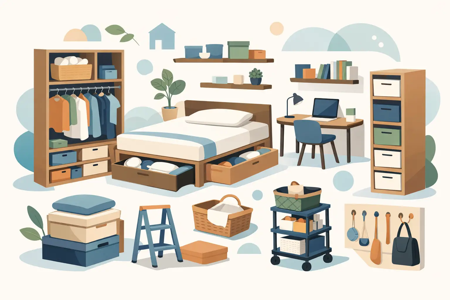 10 Small Space Storage Solutions That Work