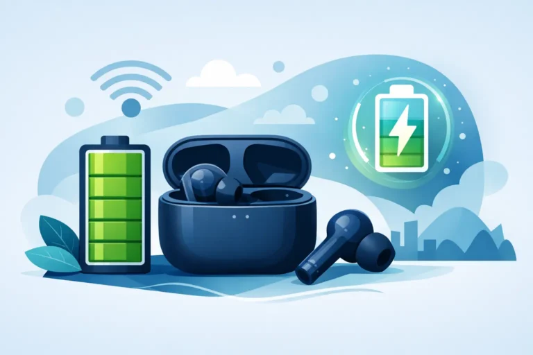 Wireless Earbuds With Long Battery Life