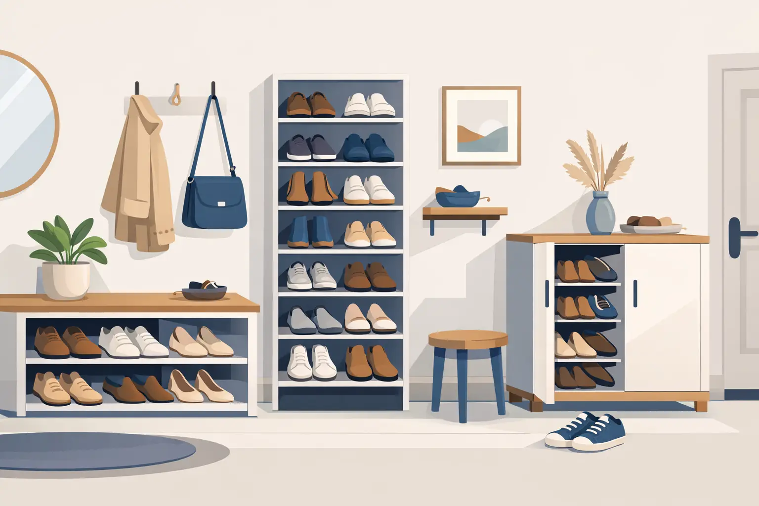 Best Shoe Storage for Entryways That Works