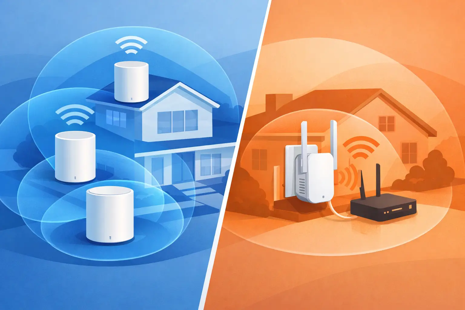 Mesh WiFi vs Range Extender: Which Fits?