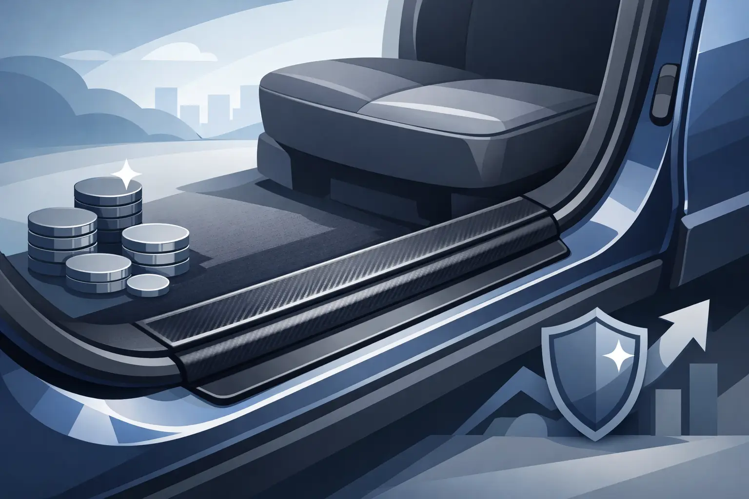 Vehicle Door Sill Protectors That Pay Off