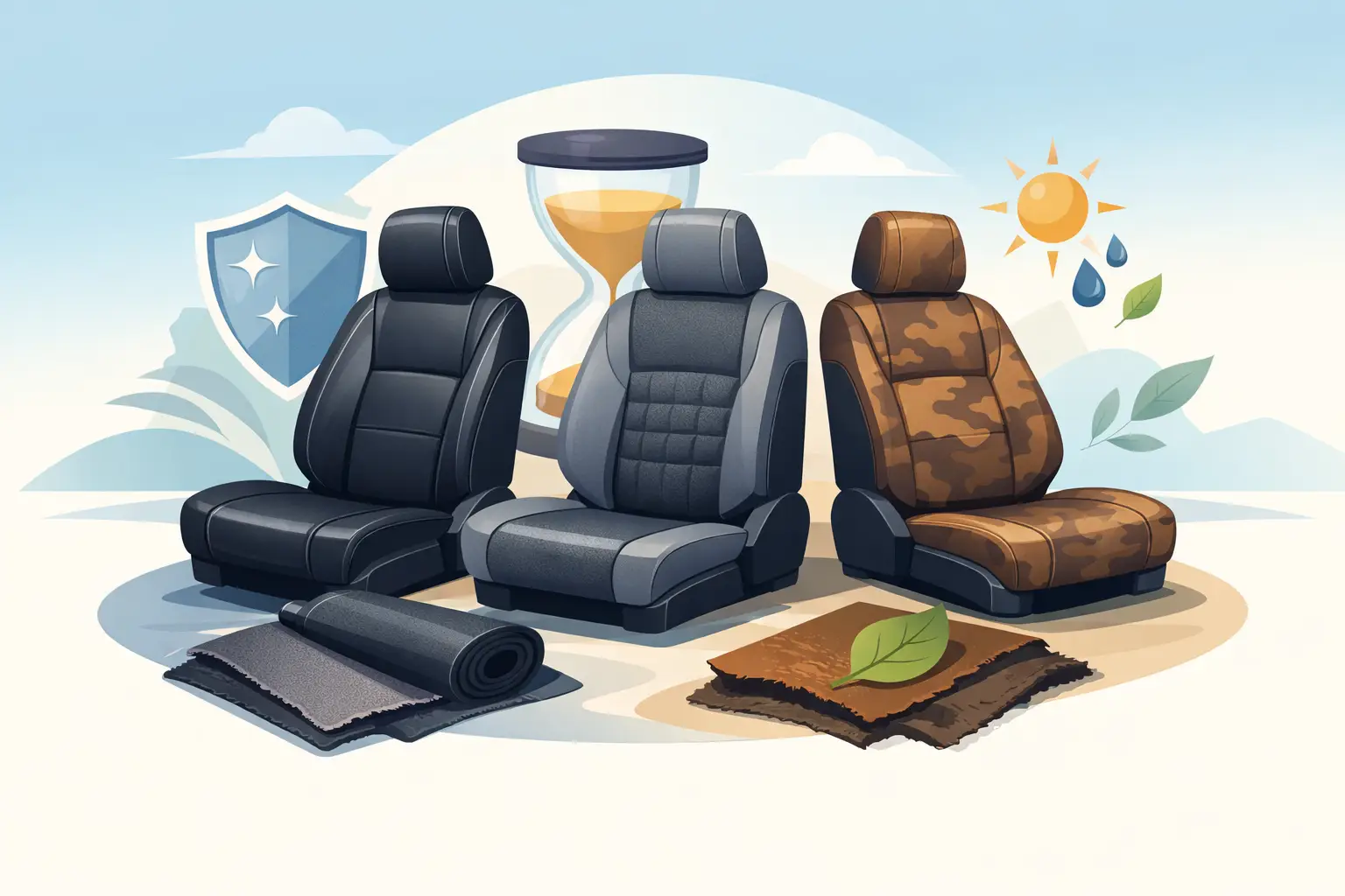 What Seat Cover Material Lasts Longest?