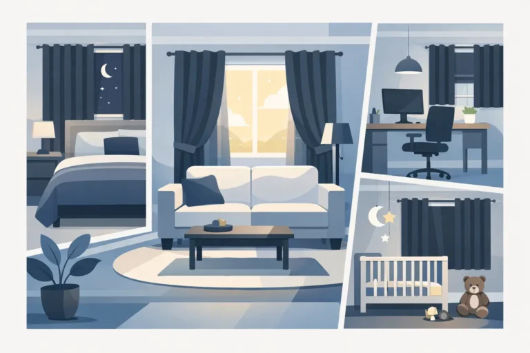 How to Choose Blackout Curtains for Every Room