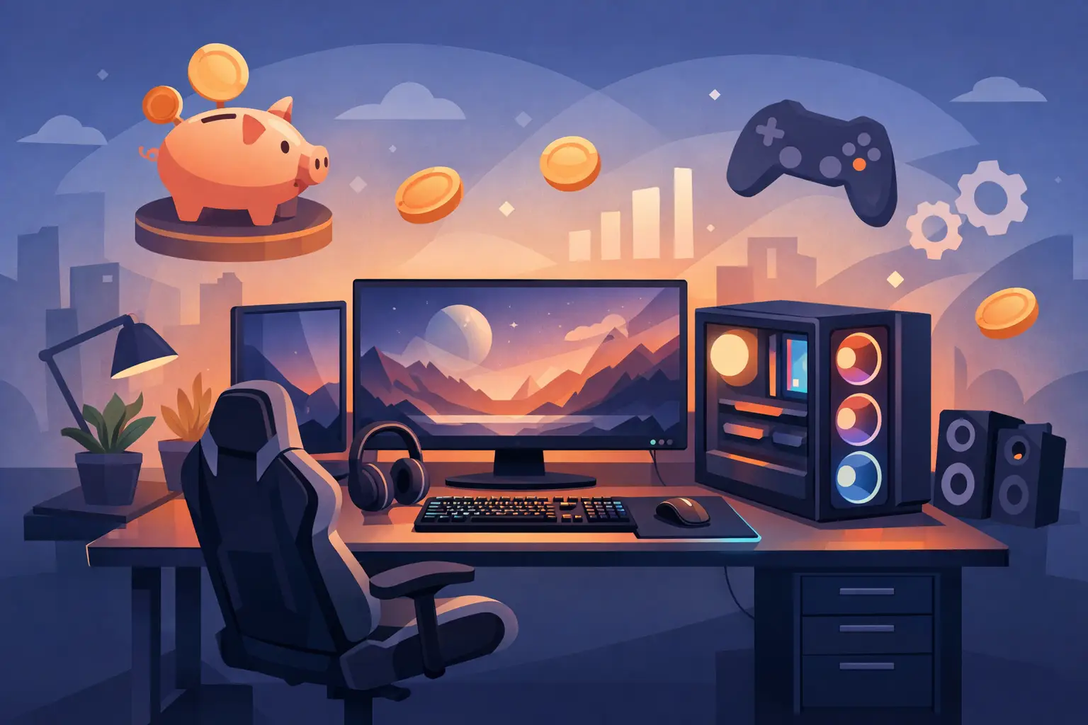 Best Budget Gaming Desk Setups That Work