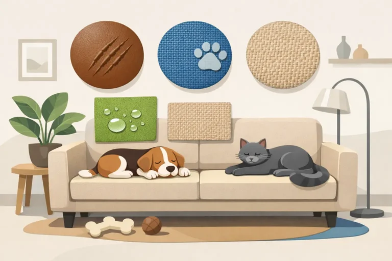 Best Pet Friendly Couch Materials That Last