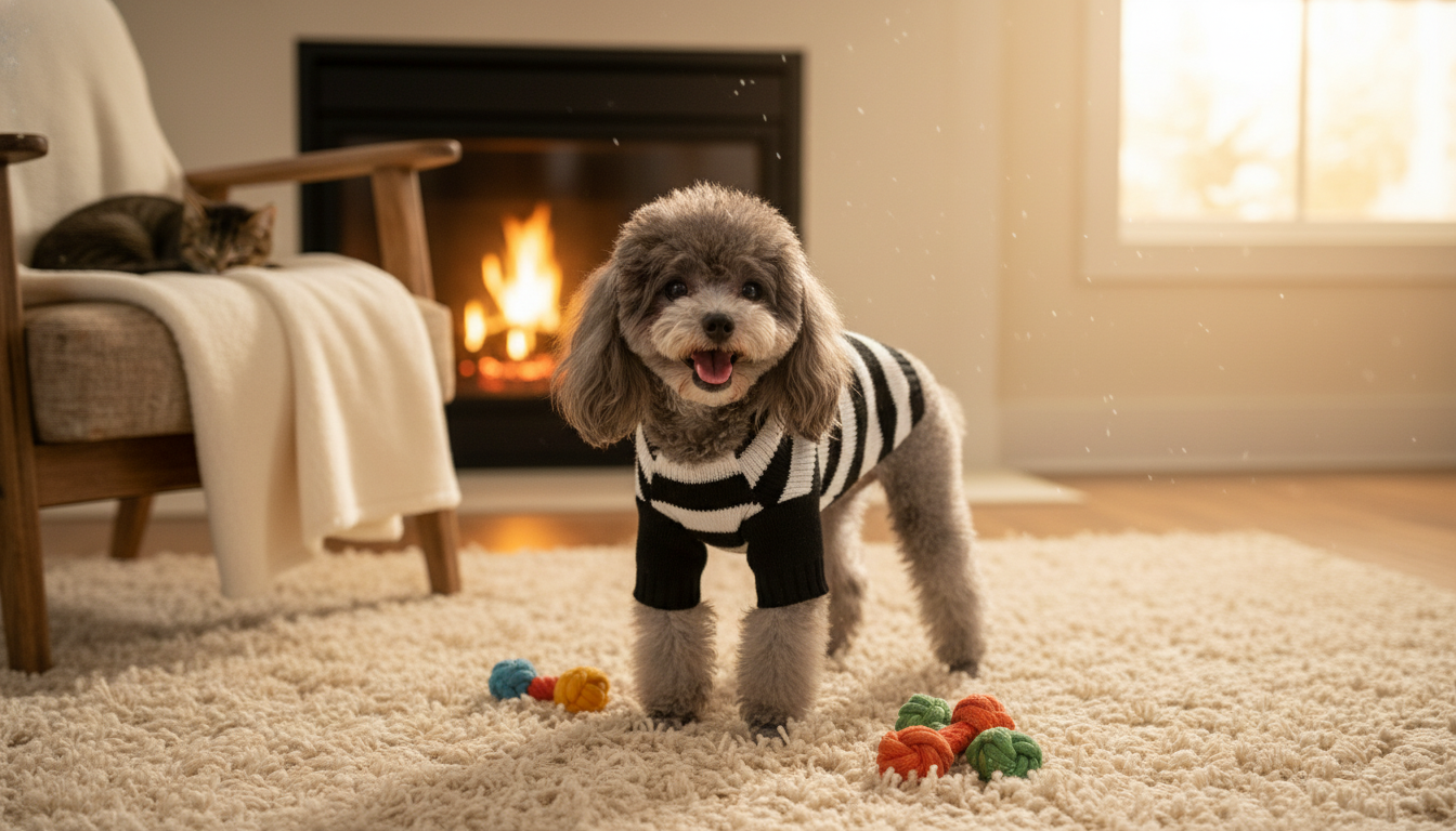 Fleece Sweaters for Small Dogs & Cats: Fit and Warmth