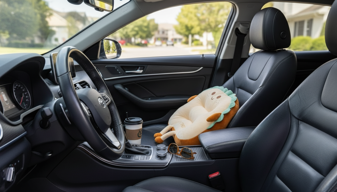 Plush Car Seat Cushion Comfort Upgrade for Toyota/Ford/Honda